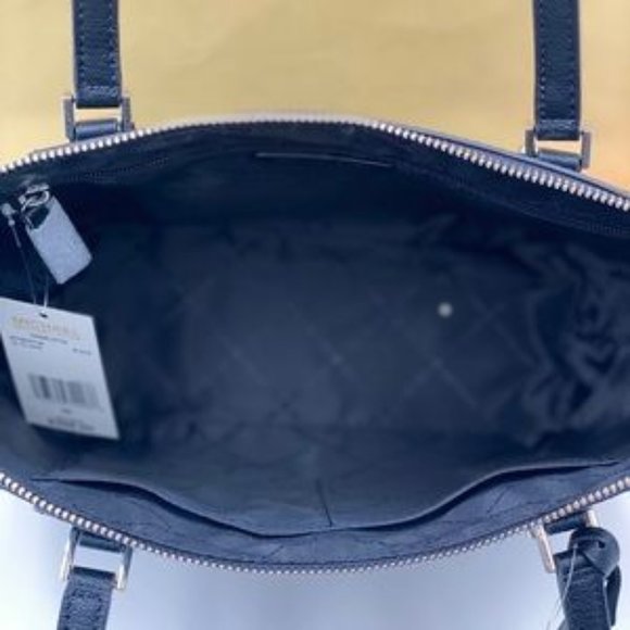 Michael Kors Charlotte Tote Shoulder Bag Black - Picture 11 of 12